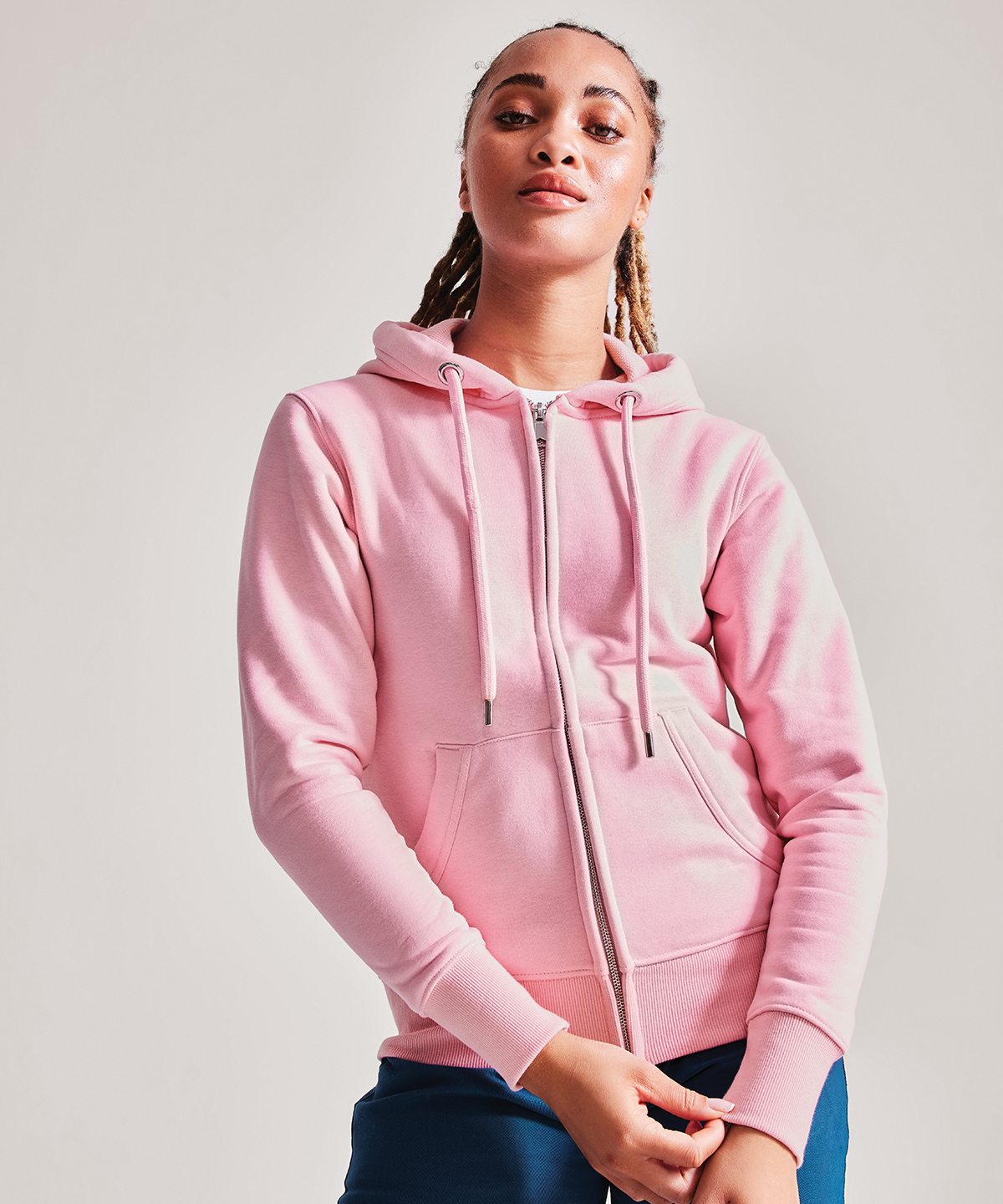 AM004 Women's Anthem full-zip hoodie